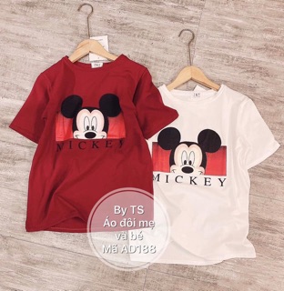 Sét áo mẹ con Mickey