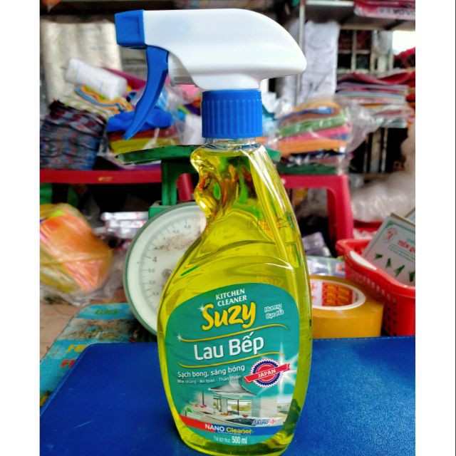 [CHÍNH HÃNG] Nước Lau Bếp Đa Năng SUZY Nhật Bản 500ML