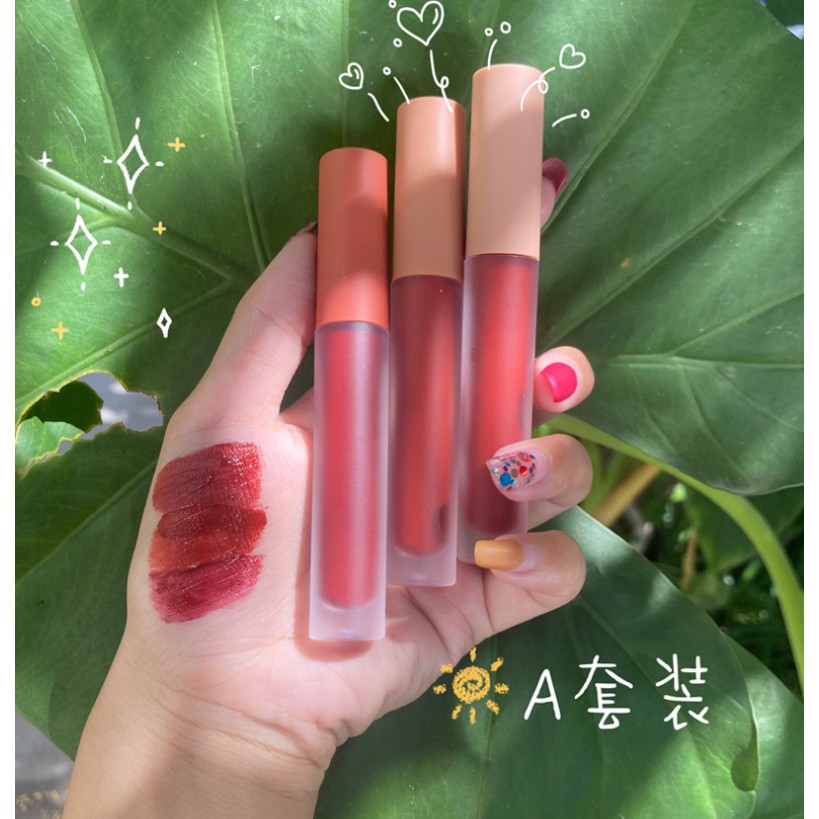🔥Set 3 Cây Son Kem Lì Magic Casa Fluffy Lip Glaze | BigBuy360 - bigbuy360.vn