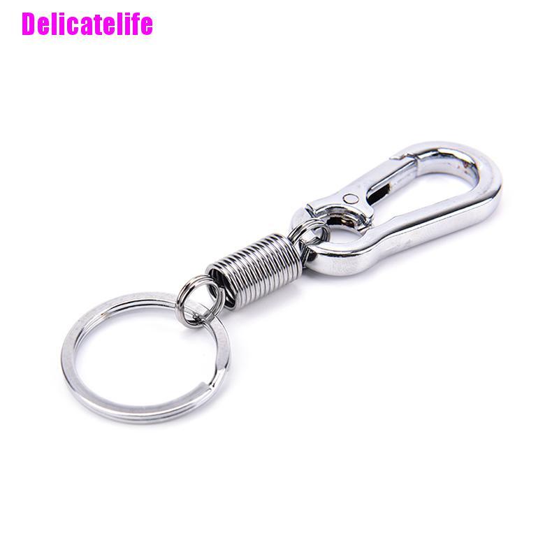 Móc khóa lò xo bằng thép không gỉ thiết kế tiện lợi
