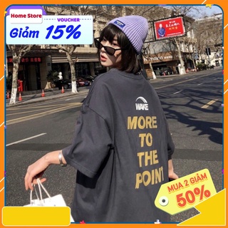 Áo thun tay lỡ form rộng Oversize Unisex chất cotton mẫu mới vải dày đẹp
