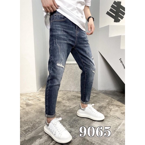 Quần jeans nam quần thể thao nam chất bò co giãn 4c hàng VNXK | BigBuy360 - bigbuy360.vn