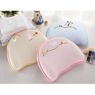 Gối cao su chống méo đầu cho bé