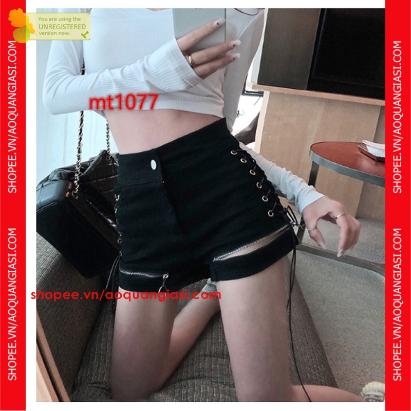 Quần short kaki nữ 8 nút 2 túi mẫu 67 MT701, mt1104, mt1105, mt1077, mt261