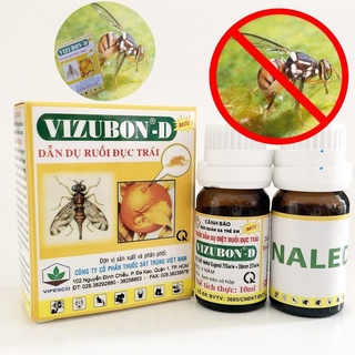 Thuốc dẫn dụ diệt ruồi đục trái vizubon-d hộp nhỏ 10ml 2 lọ