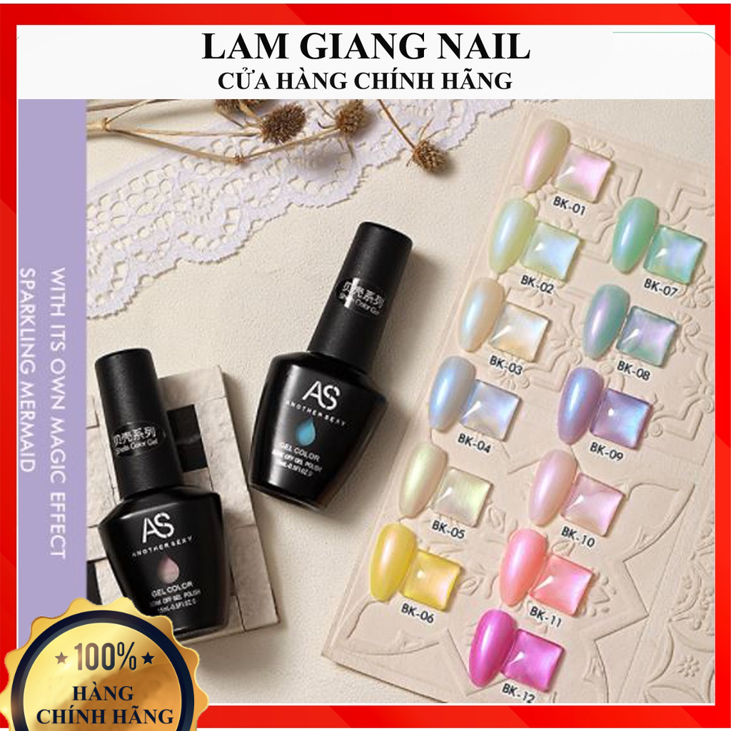 Sơn Gel AS màu ngọc trai BK