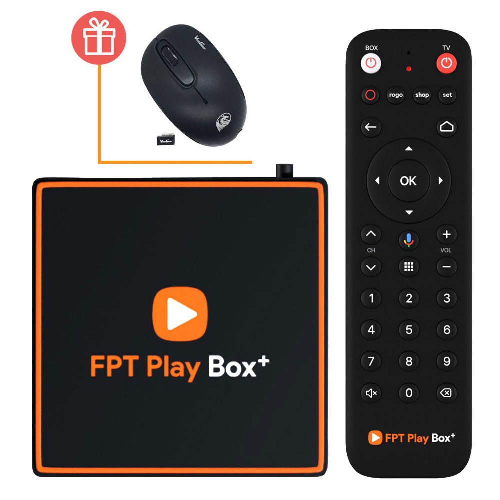 FPT Play Box Plus 2GB + kèm chuột không dây