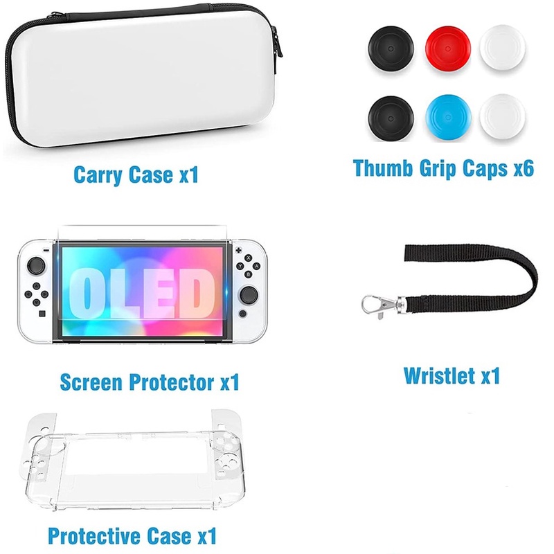 Túi Đựng Máy Chơi Game Nintendo Switch 9 Trong 1