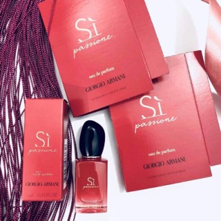 Vial nước hoa nữ Sì Passion 1.2ml edp