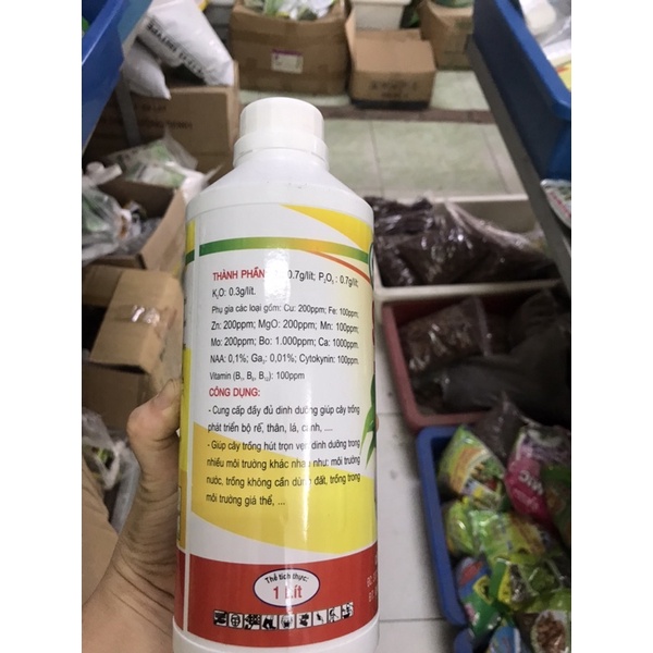 Dung dịch thủy canh Super - Bio chai 1 lít