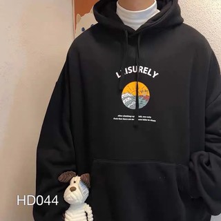 Áo Hoodie Nam Nữ VN CLO In Chữ LEISURELY - HD044