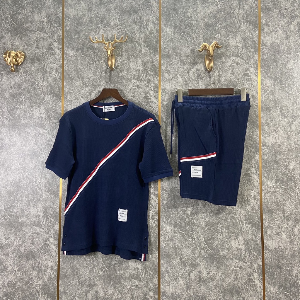 Bộ Thom Browne - Bộ Thể Thao Thom Browne Chất Gai Quảng Châu Siêu Cấp