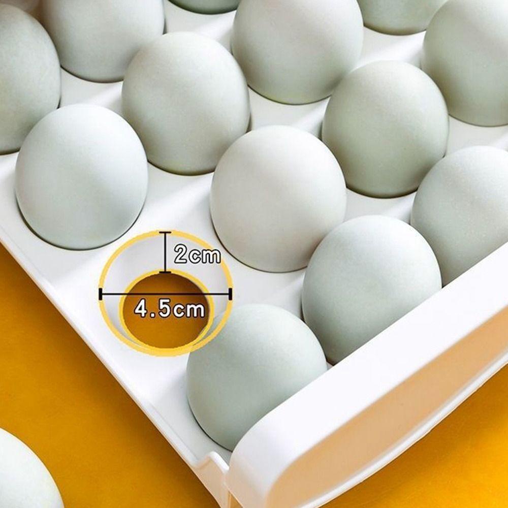 JARRED Hộp Đựng Trứng Dạng Ngăn Kéo Có Thể Cuộn Lại Tiết Kiệm Không Gian Giá Đỡ