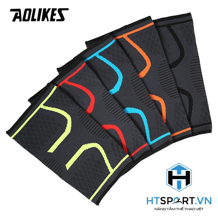 Bó gối đàn hồi, Băng bảo vệ đầu gối thể thao tập gym Aolikes AL7718