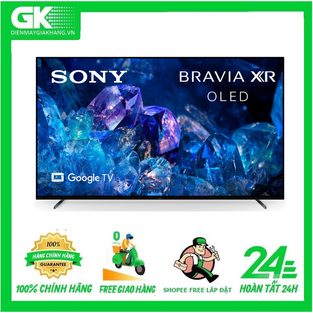XR-65A80K -- MIỄN PHÍ CÔNG LẮP ĐẶT --Tivi OLED Sony 4K 65 inch XR-65A80K