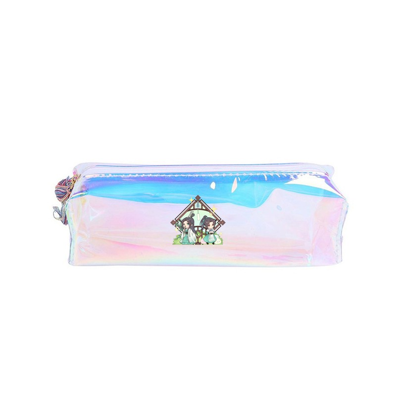 Hộp bút hologram in hình HỆ THỐNG TỰ CỨU CỦA NHÂN VẬT PHẢN DIỆN chibi đựng đồ dùng học tập tiện lợi