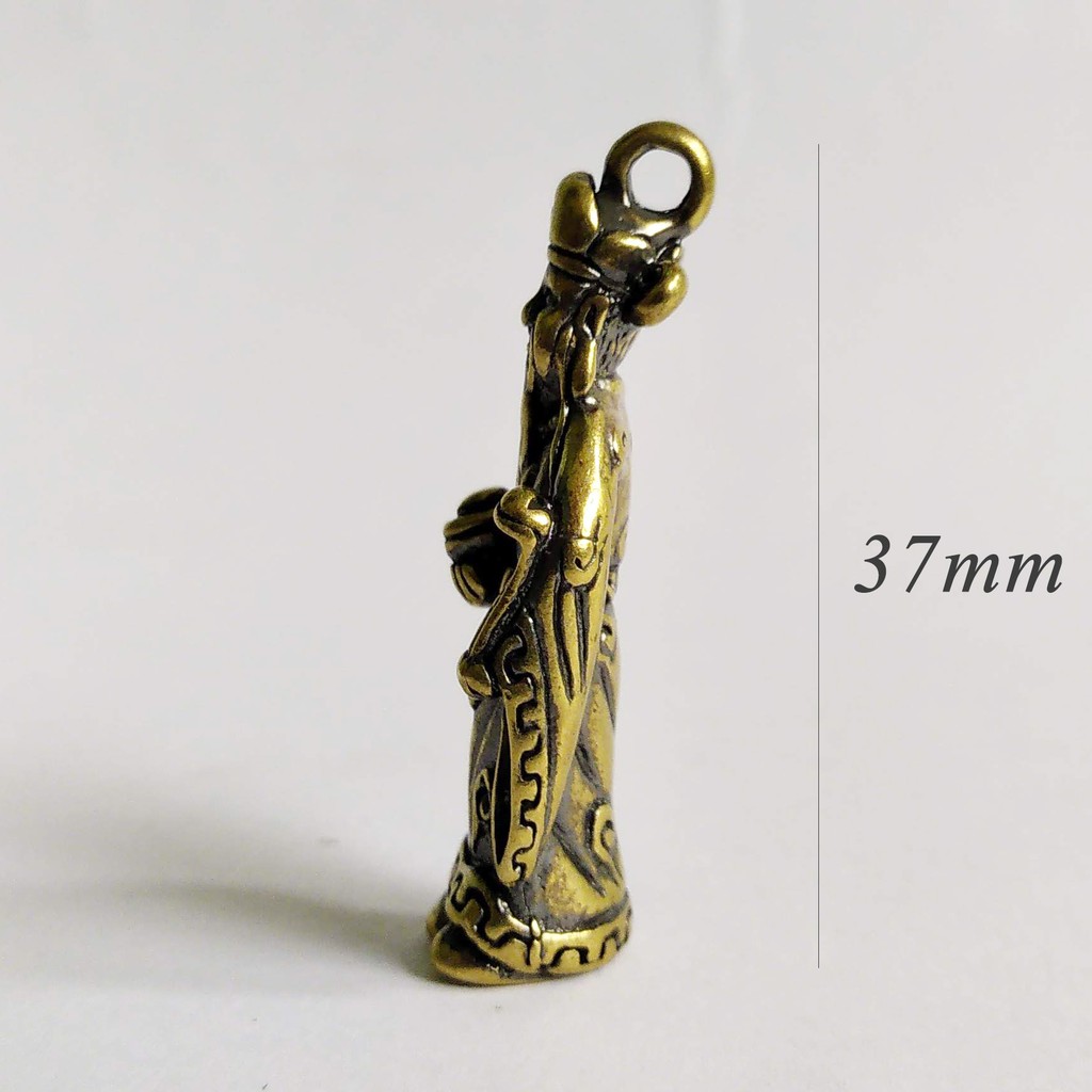 Thần tài mini bằng đồng giá rẻ làm phụ kiện tiểu cảnh, phụ kiện bàn trà, làm móc khóa | BigBuy360 - bigbuy360.vn