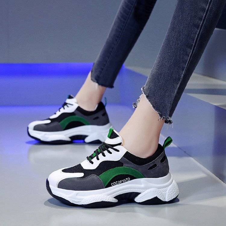 [SIÊU SALE] Giày sneaker nữ cao cấp SF-03 (xanh đen)
