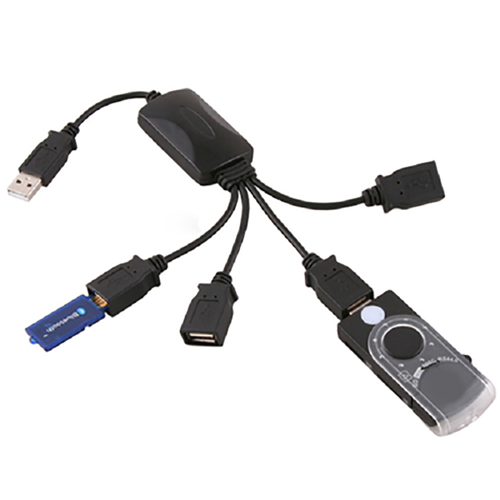 Bộ Chia 4 Cổng Usb 2.0 Tốc Độ Cao Cho Pc / Laptop / Notebook