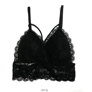 Bralette ren dài phối dây Vline có khe thay đệm