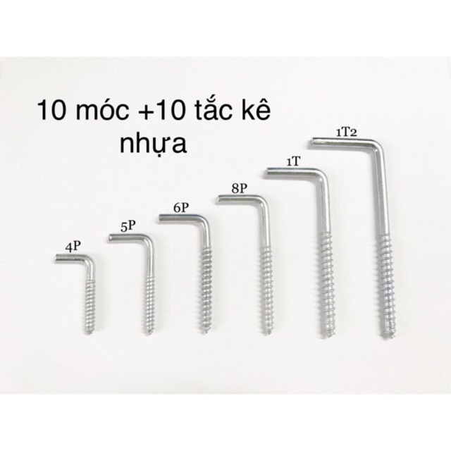 MÓC MÀN (+10 tắc kê) - MÓC MÀN CHỮ L- MÓC TREO