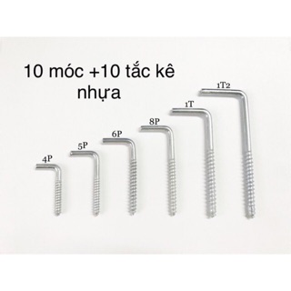 MÓC MÀN (+10 tắc kê) - MÓC MÀN CHỮ L- MÓC TREO