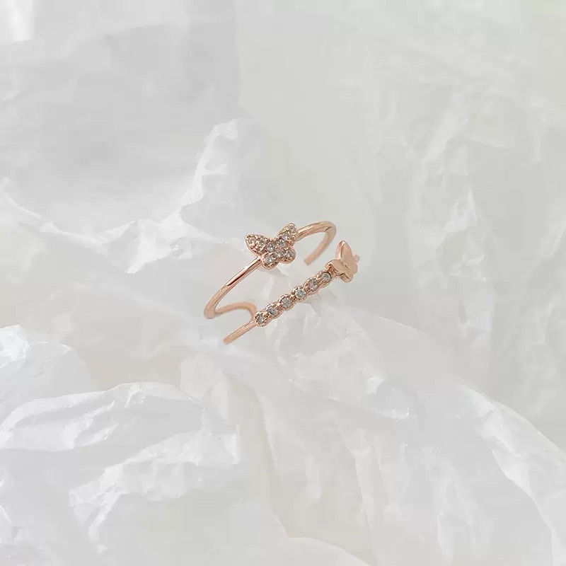 Nhẫn thời trang hình bướm xinh