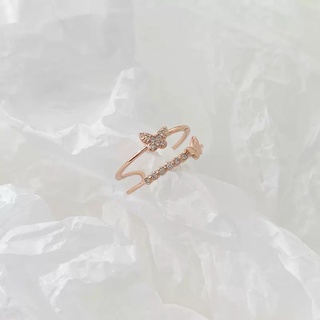 Nhẫn thời trang hình bướm xinh