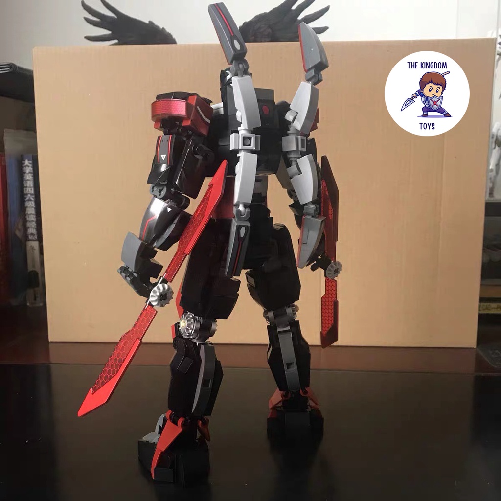 Đồ Chơi Lắp Ráp Mô Hình Robot Jaeger Gipsy Avenger - Dark Wanderer Người Máy Chiến Đấu Mecha B1120