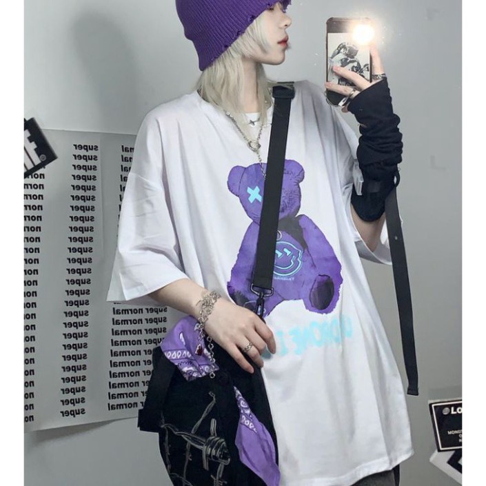 ÁO THUN, ÁO PHÔNG TAY LỠ UNISEX FORM RỘNG OVERSIZE NELLY ANIME M833 DD SHOP