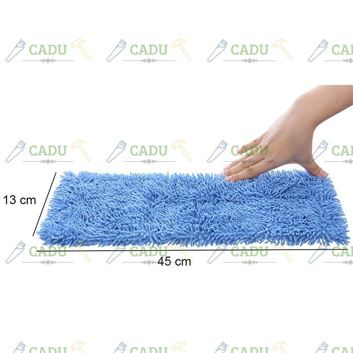 Bông lau nhà thay thế Homeinno - Tấm lau nhà san hô 45cm loại 1