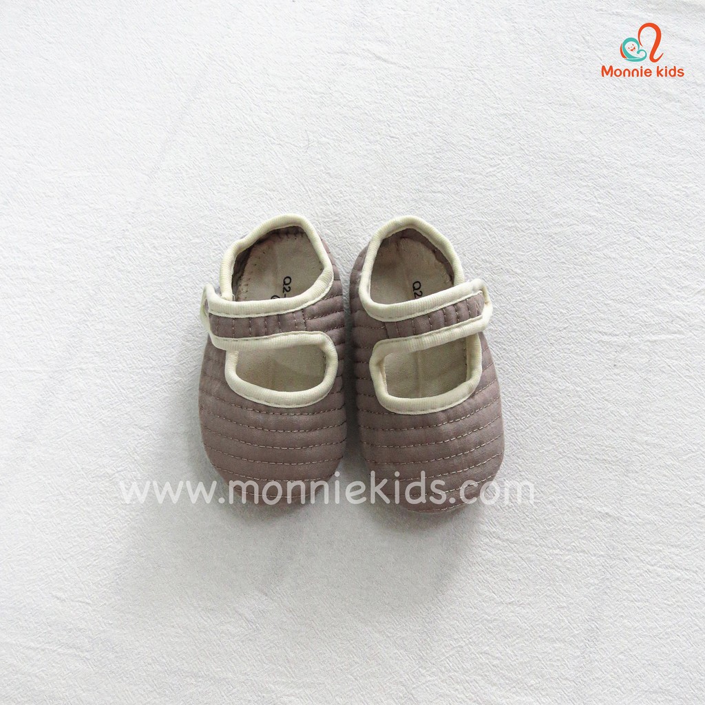 Giày Vải Tập Đi Q.BABY Thiết Kế Ôm Chân, Chất Liệu Mềm Mại, Êm Ái Cho Bé
