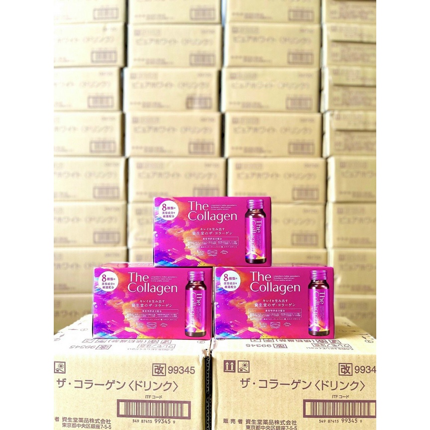 Nước uống The collagen shiseido Nhật bản 10 lọ