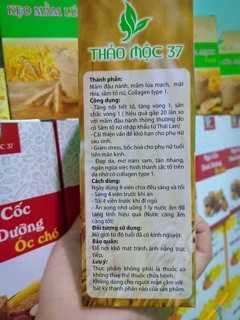 [CHÍNH HÃNG]Kẹo Mầm Lúa Mạch 37 Gold