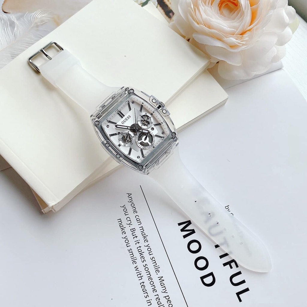 Đồng hồ Nam Guess Dây Nhựa GW0203G1
