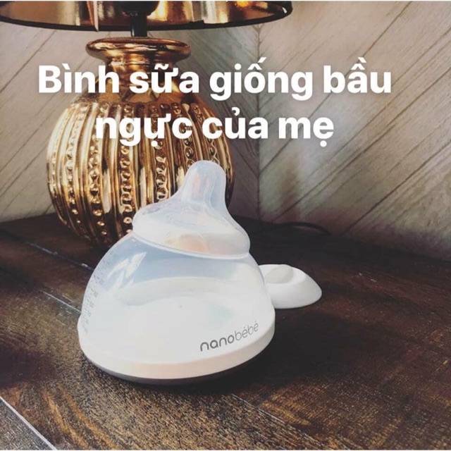 BÌNH SỮA NANO BÉBÉ 150ml và 240ml
