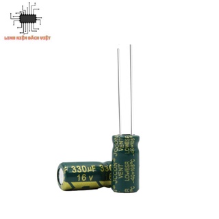 Tụ hóa 16v 330uf 6x12mm chính hãng