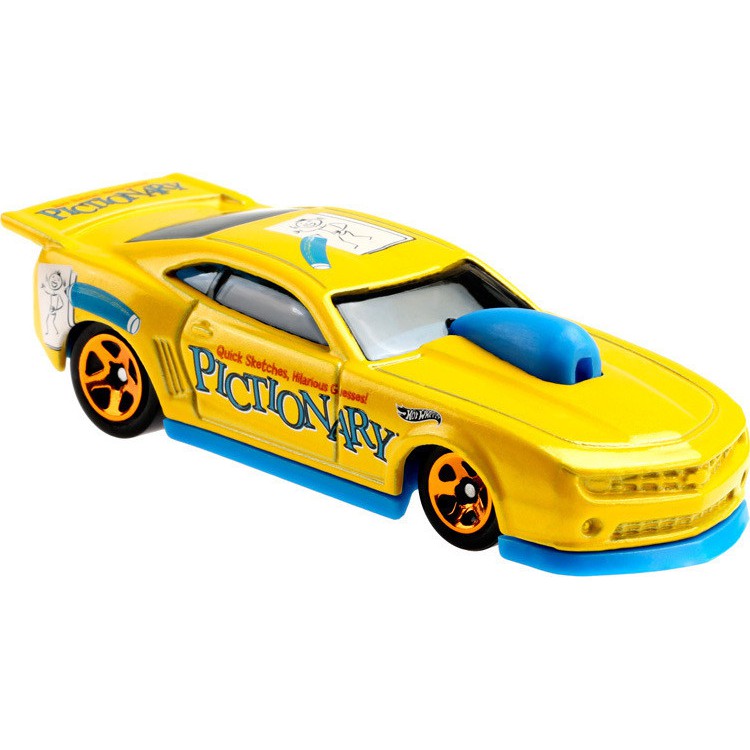 Xe mô hình 1:64 Hot Wheels Basic Mattel Games 2021 - 10 Pro Stock Camaro GRY72
