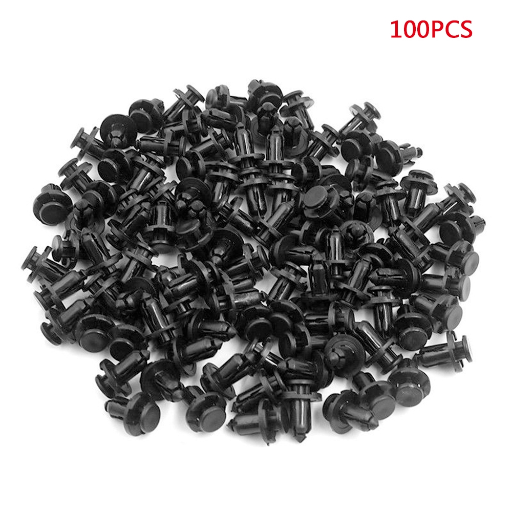 Bộ 100 Đinh Tán Nhựa Cho Xe Honda