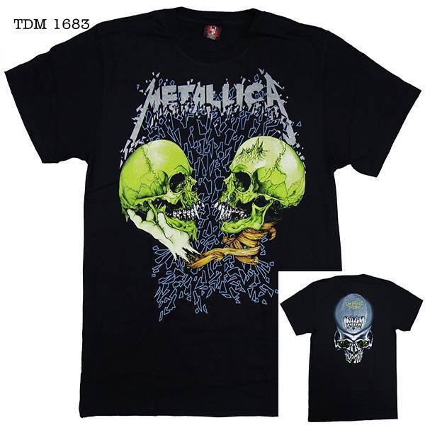 Áo Rock band tee: áo phông 100% cottong hàng Thái Lan - Metallica TDM 1683