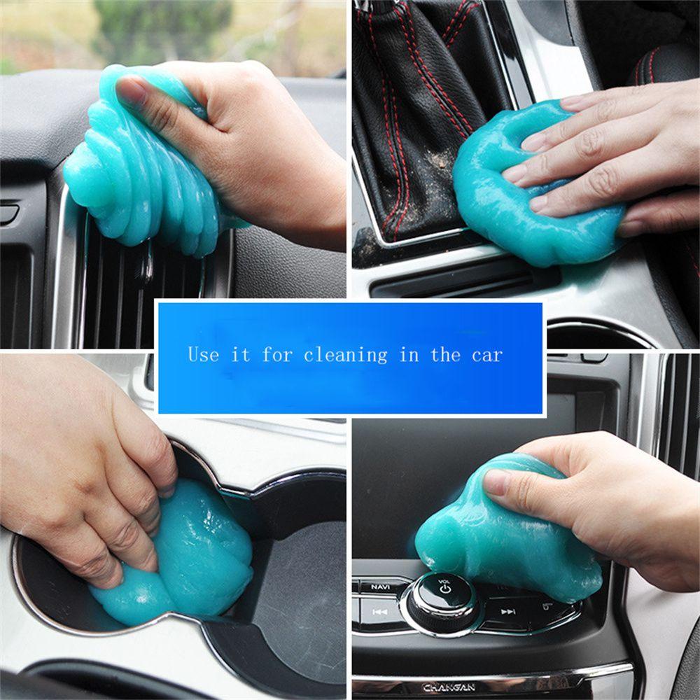 Mực Dụng Cụ Dán Loại Bỏ Bụi Bẩn Màu Xanh Dương Dễ Thương Cho Xe Hơi
