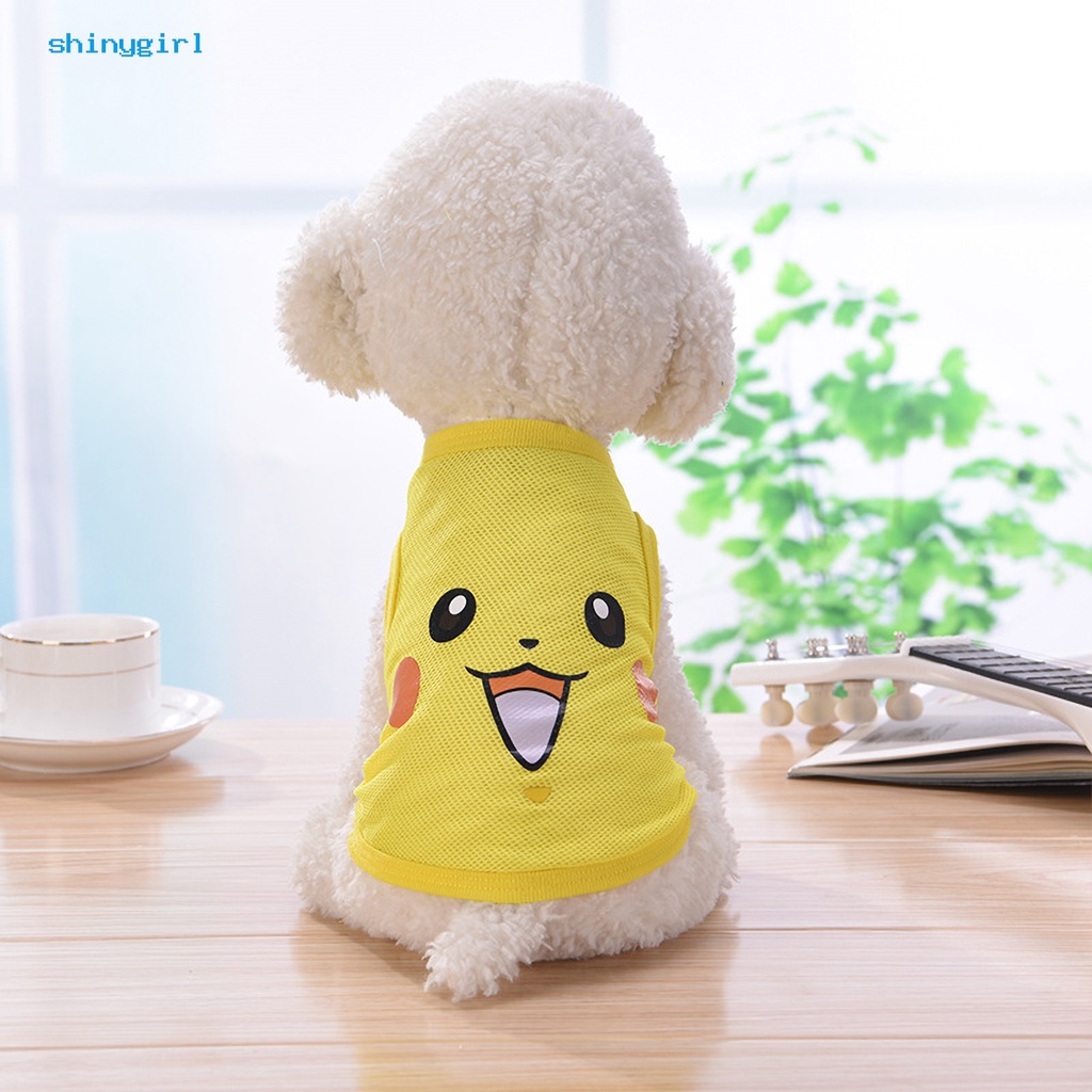 Áo ba lỗ thoáng mát dành cho chó mèo mặc trong mùa hè chất liệu cao cấp