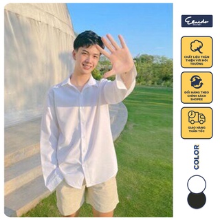 Áo sơ mi form rộng Pastel Premium phong cách Unisex thời trang JBAGY - JBS01