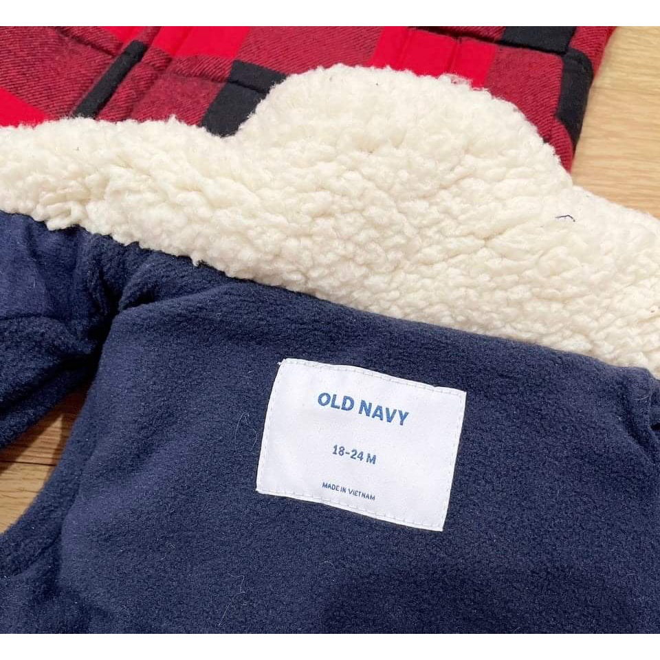 Áo gile bé trai_ Áo GAP VNXK- Áo khoác bé trai size 0-24m