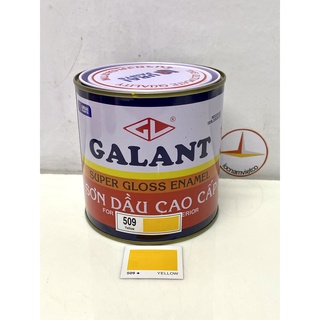 Sơn dầu galant màu vàng yellow 509_0,8l