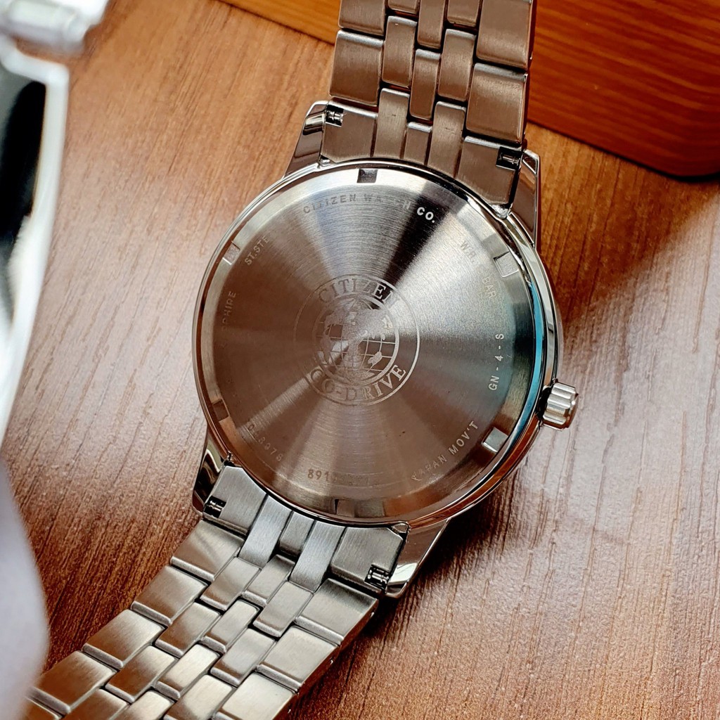 Đồng hồ nam chính hãng Citizen BU2070-55E -Máy Quartz pin Eco-drive năng lượng ánh sáng - Kính Sapphire