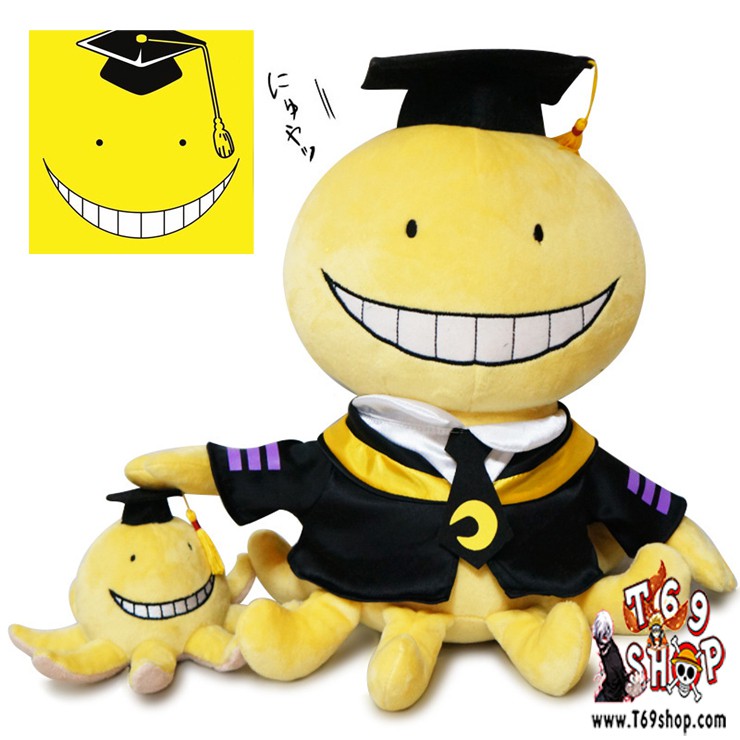 Gấu nhồi bông Koro-sensei - anime Ansatsu Kyoushitsu NoBrandBông PP