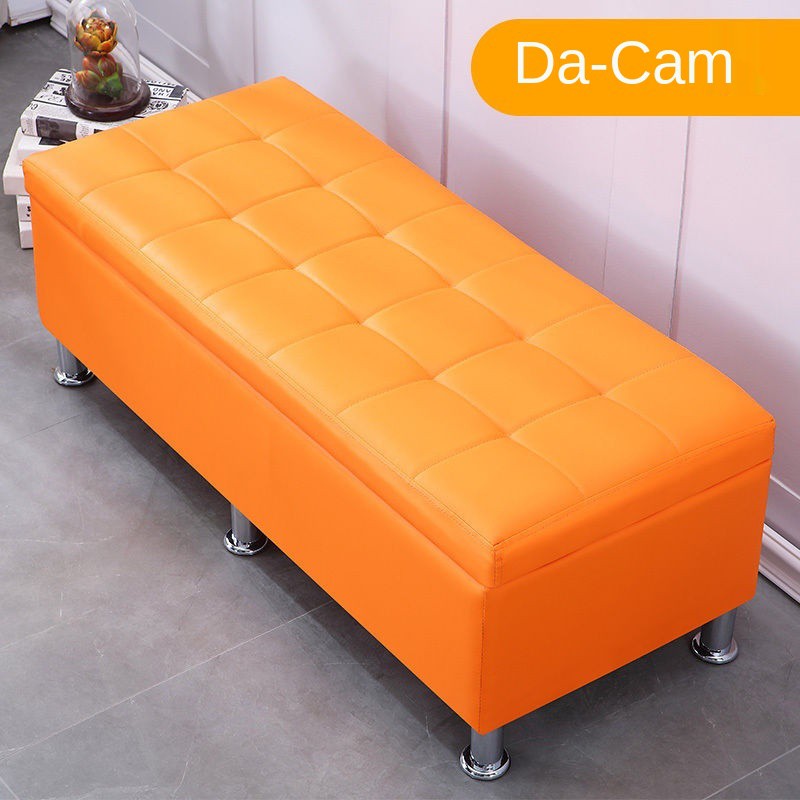 >. Ghế đẩu được kéo dài và rộng ra. sofa nhỏ để thay giày ở nhà không có tựa lưng Thư viện tiệm cắt tóc thể đồ <