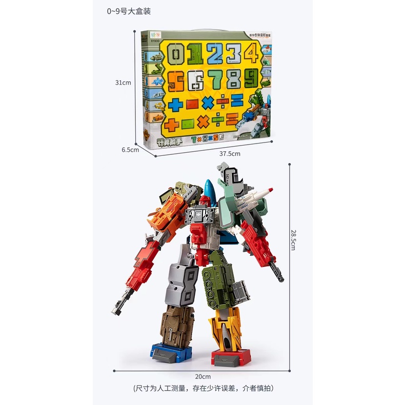 Đồ Chơi Robot Biến Hình 5 Chữ Cái/Khủng Long Dành Cho Bé 4-6 Tuổi