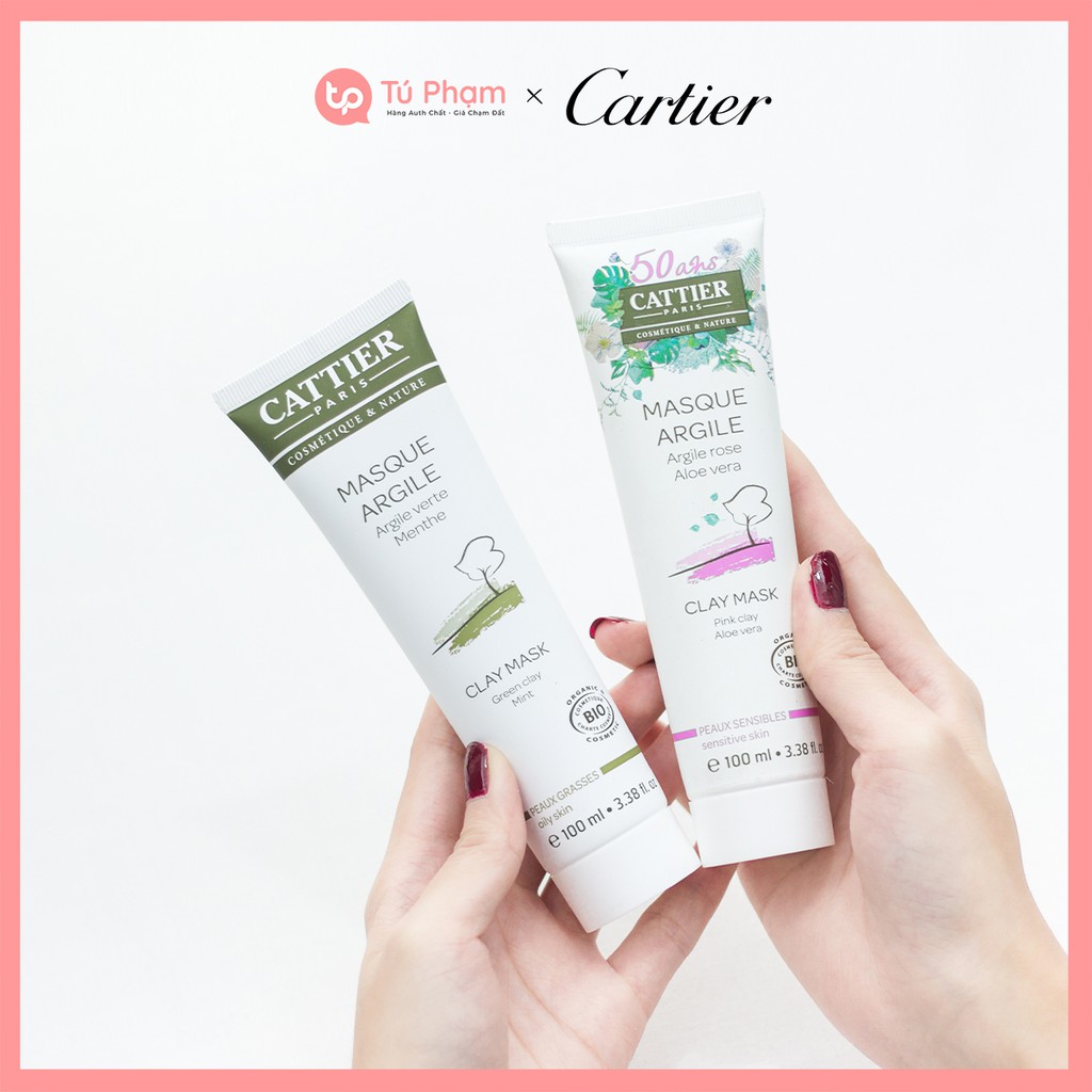 Mặt nạ đất sét Cattier Masque Argile